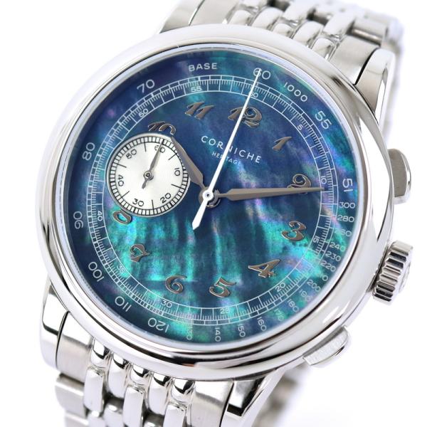 エイチエムエスウォッチストア×コーニッシュ 腕時計 メンズ ヘリテージ クロノグラフ シエルノクター...