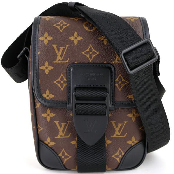 ルイヴィトン モノグラム・マカサー M46442 アーチー・メッセンジャー ショルダーバッグ 斜め掛...