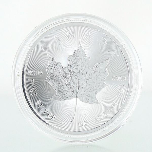 メイプルリーフ銀貨 SV1000 純銀コイン 1oz 31.1g ケース入り カナダ王室造幣局発行 ...