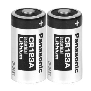 Panasonic CR123A リチウム電池 1550mAh　[並行輸入品]　２本セット