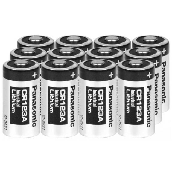Panasonic CR123A リチウム電池 1550mAh　[並行輸入品]　１２本セット