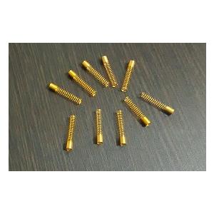 集電用スプリング　長さ１５ｍｍ密着仕様 リン青銅 ２０本セット