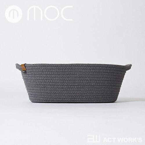 全3色 MOC ロープバスケット M rope basket 収納ボックス 東洋ケース カゴ 収納ケ...