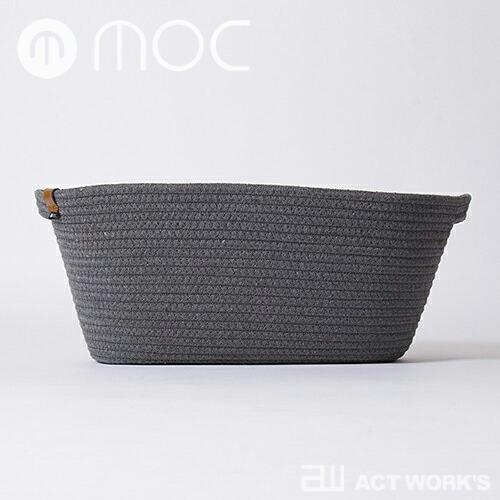 全3色 MOC ロープバスケット L rope basket 収納ボックス 東洋ケース カゴ 収納ケ...