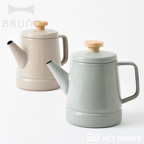 BRUNO×富士琺瑯 ホーローケトル 1.6L ブルーノ ブルーノ イデアレーベル イデアインターナ...