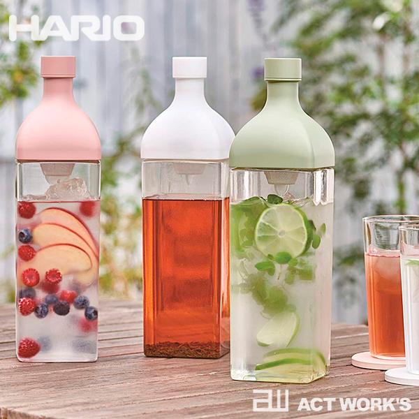 HARIO カークボトル 1.2L KAB-120 ハリオ フィルターインボトル 水出し茶 水出し緑...
