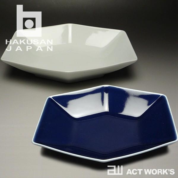 白山陶器 KIKKOU 多用鉢 21.5×18.5×4.5cm 白磁 富永和弘 波佐見焼 食器 ディ...