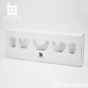 白山陶器 とり型箸置き ボックス入り5個セット...の詳細画像1