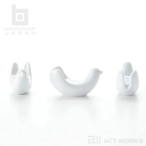 白山陶器 とり型箸置き ボックス入り5個セット...の詳細画像3
