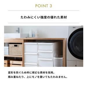 ライクイット クローゼットシステム 引出しS ...の詳細画像5