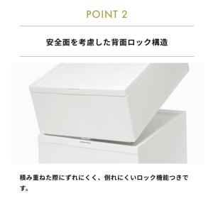 ライクイット クローゼットシステム 引出しL ...の詳細画像4