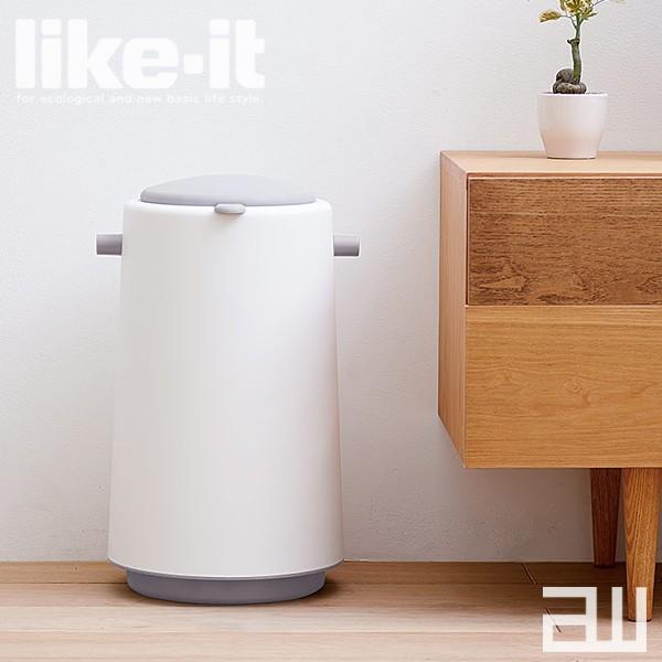 like-it LBD-15 ダイパーポット 密閉おむつペール ライクイット ごみ箱 オムツ処理ポッ...