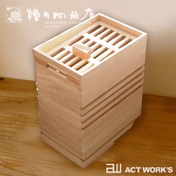 増田桐箱店 野菜箱 キャスター付 野菜保存箱  人参 玉ねぎ さつまいも じゃがいも にんじん ニン...