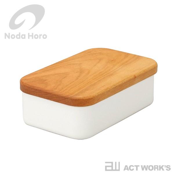 野田琺瑯 バターケース 200g用 浅型 ノダホーロー 保存容器 Noda Horo 野田ホーロー ...
