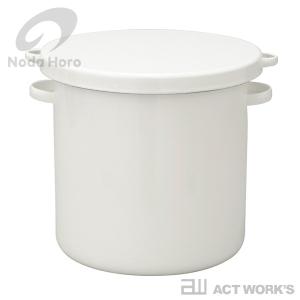 野田琺瑯（noda horo） /即納/ 野田琺瑯 ホーロータンク 27cm 手付 15L