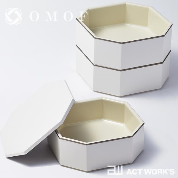 OMOF サステモ 重箱 ホワイト／レッド 保温断熱食器 オモフ パナソニック Panasonoic...