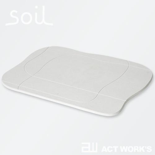 soil バスマット アクア aqua ソイル 珪藻土 吸水性 吸湿 調湿性 自然素材 石動 イスル...