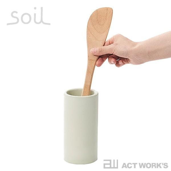 soil ツールコンテナ ソイル 珪藻土 吸水性 吸湿 キッチン収納 キッチン小物立て 調湿性 石動...