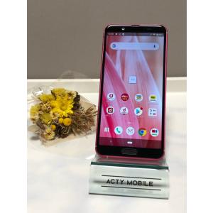 訳あり特価☆ SIMフリー AQUOS sense3 SH-02M ピンク Android 11 バッテリー良好表示☆ ドコモ 利用制限〇 スマホ本体  中古 A4206｜acty0102