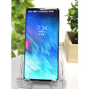 SIMフリー☆ サムスン Galaxy S10 SM-G973C プリズムホワイト♪ 楽天モバイル 8GB/128GB アンドロイド スマホ本体 中古 A4239｜acty0102