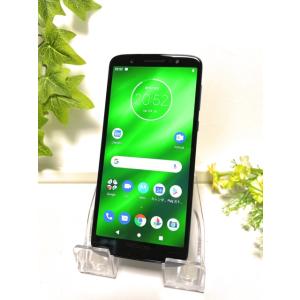 美品 モトローラ moto g6 Plus  XT1926-5 ディープインディゴ SIMフリー★ ROM 64GB RAM 4GB 画面サイズ：5.9インチ スマホ本体 A4432｜acty0102