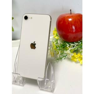 iPhone SE (第3世代) 64GB MMYD3J/A スターライト☆ au 〇判定 SIMフ...