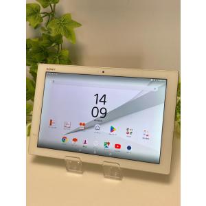 ソニー Xperia Z4 Tablet SOT31 au SIMフリー☆ 判定〇 ホワイト ☆OS...