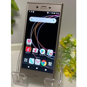 美品 SIMフリー Xperia XZs SO-03J docomo [Warm Silver] バ...