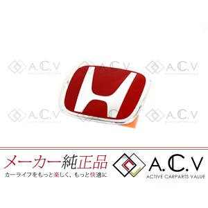 HONDA ホンダ純正 FK-8 シビック タイプR用 レッドエンブレム 約W105mm