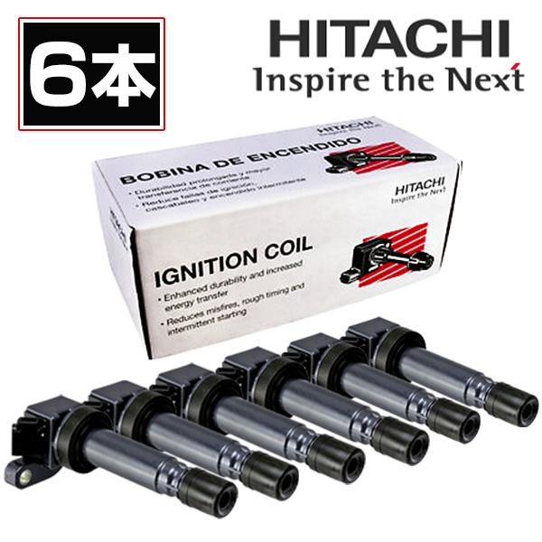日立 HITACHI パロート イグニッションコイル U18N02-COIL 6本 日産 GT-R ...