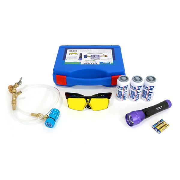 ドクターリーク Dr.Leak スターターキット トレーサーライン 蛍光剤 潤滑油入り 漏れ止め剤 ...