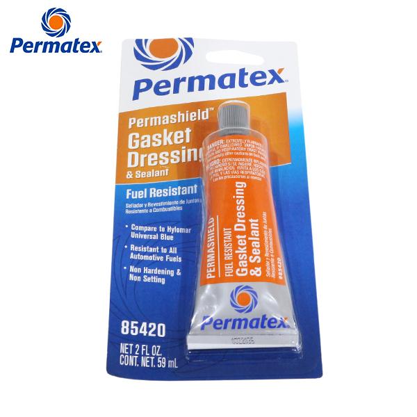パーマテックス Permatex 耐燃料性ガスケットフランジシーラント (濃茶)(59ml) 液体ガ...