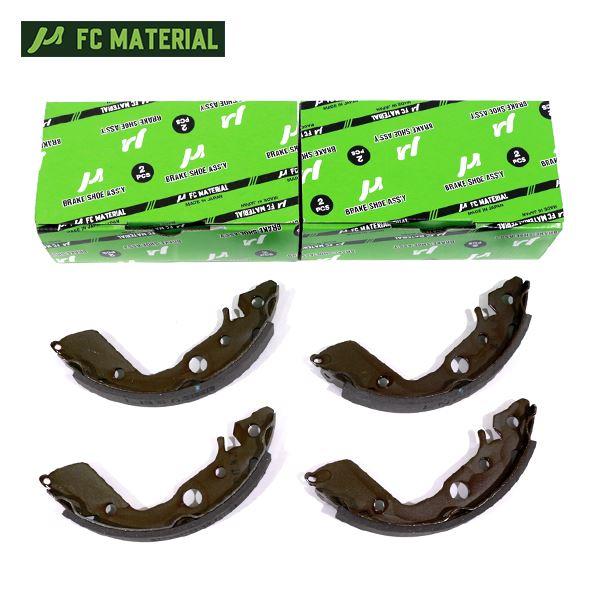 FCマテリアル ブレーキシュー 前後セット SN8825-30×2 リア ホンダ ゼスト JE1 ド...