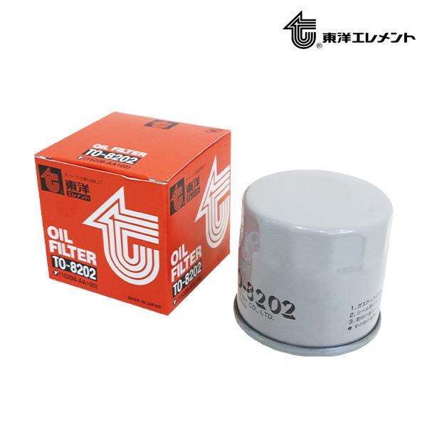 東洋エレメント オイルエレメント TO-8202 スバル レガシィ BD5 1996.06〜1996...