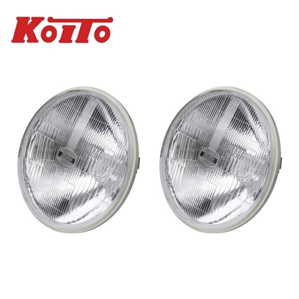 KOITO 小糸製作所 12V 新丸自対応HSSBユニット 丸型 丸目 2灯式 二灯式 2個セット ...