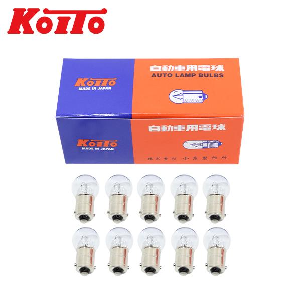 KOITO 白熱 バルブ パネル 計器灯 表示灯 ランプ ライト 12V 10W BA9s G14 ...