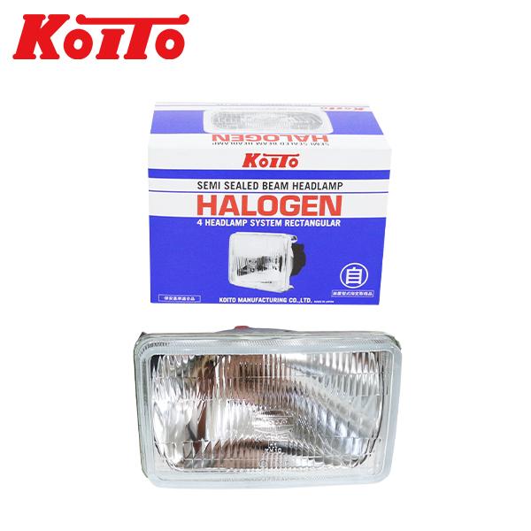 KOITO 小糸製作所 12V 角型 角目 4灯式 四灯式 FJ60 LH50 YH50 GX71 ...