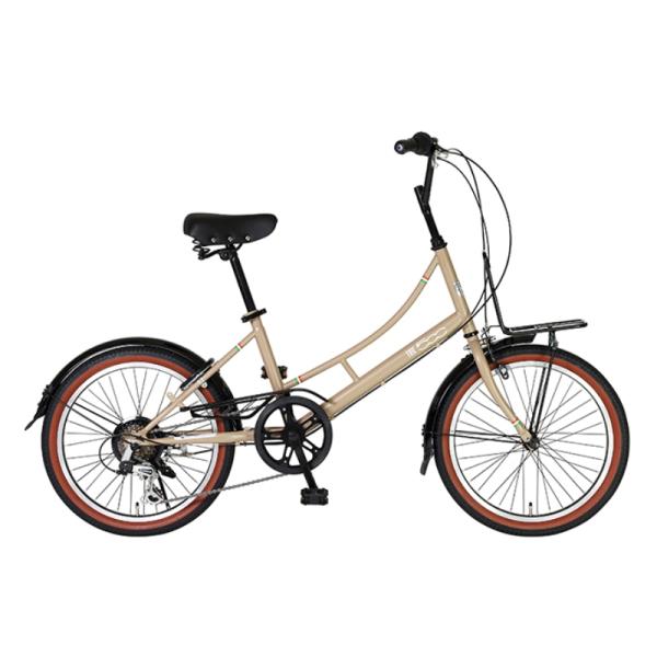ミニベロバイク FIAT CITY206 フィアット 206 / ベージュ【組立調整済発送】