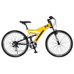 マウンテンバイク HUMMER DH2618-E (イエロー) ハマー DH 2618 E MOUNTAIN BIKE Yellow 【組立調整済発送】