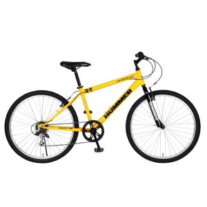 マウンテンバイク 　HUMMER ATB27.5-6S (イエロー) ハマー MOUNTAIN BIKE  27.5 / Yellow【組立調整済発送】｜ad-cycle