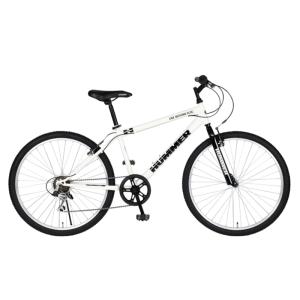 マウンテンバイク 　HUMMER ATB27.5-6S (ホワイト) ハマー MOUNTAIN BIKE  27.5 / White【組立調整済発送】｜ad-cycle