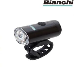 Bianchi USB LIGHT Front B（ビアンキ USB ライトB フロント） / ブラック｜ADサイクル通販88