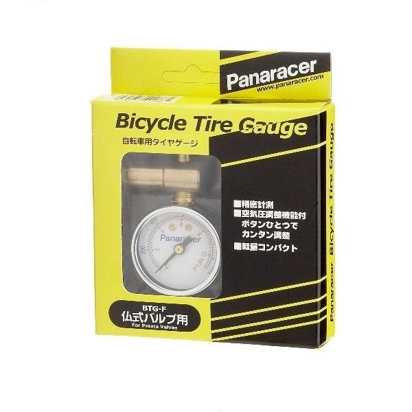 Panaracer(パナレーサー) タイヤゲージ [BTG-F] 仏式バルブ専用 アナログメーター