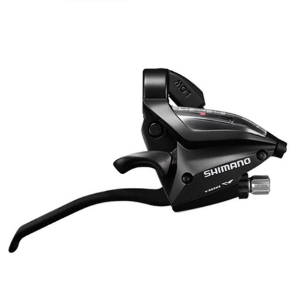 シマノ SHIMANO ST-EF500 ブラック シフト/ブレーキレバー 右のみ（8S）4フィンガ...