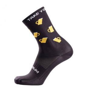 Nalini（ナリーニ）NEW FUNNY SOCKS （ビール）/  L/XLサイズ　サイクリングソックス　自転車ソックス｜ad-cycle