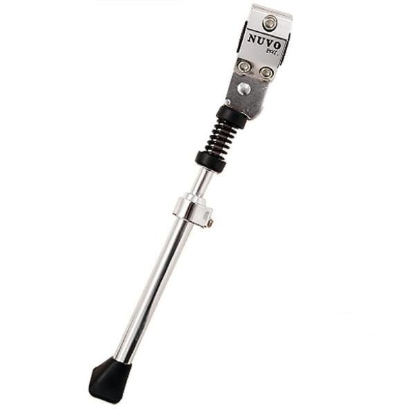 NUVO（ヌゥーボ）サイズアジャスター付 チェーンステー止めアルミスタンド（シルバー）