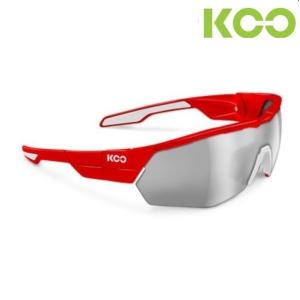 KOO(クー) サングラス OPEN CUBE RED/WHT  ASIAN (Sサイズ) ASIAN｜ad-cycle