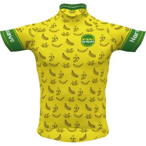 NORTHWAVE(ノースウェーブ）バナナ スプリット ジャージ (イエロー) NORTHWAVE Banana Split Jersey Half Sleeve｜ad-cycle