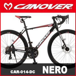 ロードバイク OTOMO CANOVER CAR-014-DC NERO (マットブラック　33736)  (カノーバ CAR-014-DC ネロ)｜ad-cycle