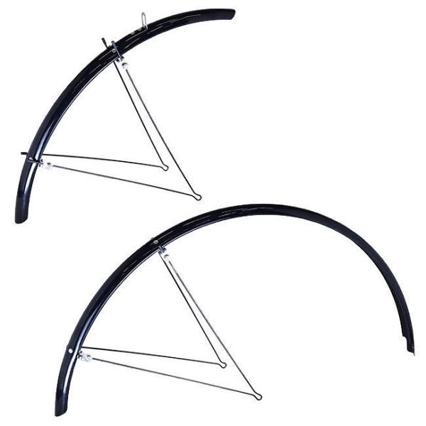 ライトウェイ ダブルステー クロスバイクフルフェンダー 26インチ用 (グロスブラック) RITEW...